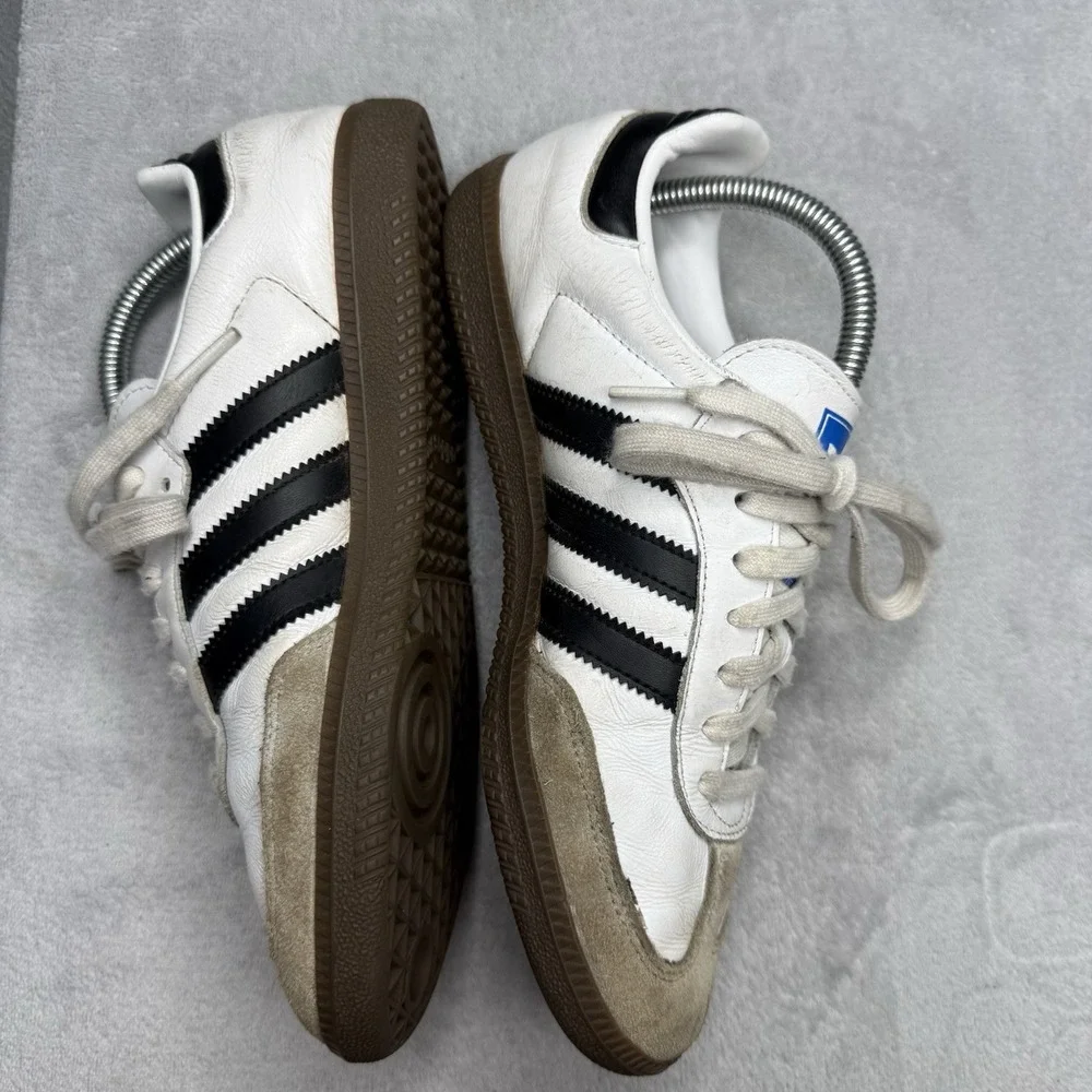 Adidas Samba OG IG9030 White Black Gum Sneakers Women's Size 8 EU 40